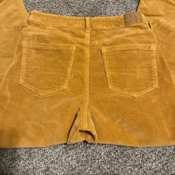 American Eagle | Mustard Corduroy Mom Jeans - Picture 5 of 7